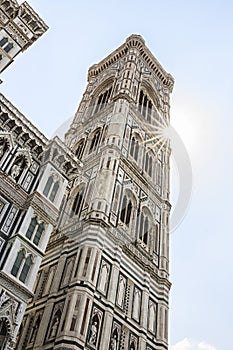 Bell tower of the Cathedral of Florence