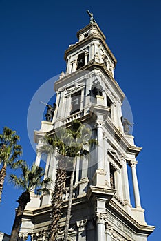 Bell Tower of the Cathedral Pontifical Shrine of Pompeii photo