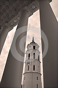 Bell tower of the Cathedral of Vilnius
