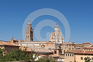 bell tower of the Catheral of Tarazona, Zaragoza province, Aragon, Spain