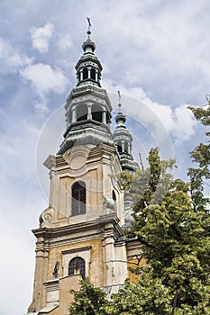 The bell tower of the church of the Franciscans