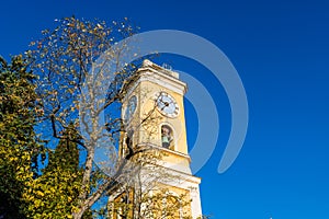 Bell tower of the Church of Our Lady of the Assumption of Eze