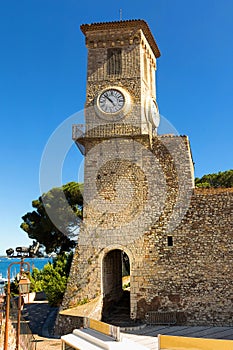 Bell tower of church of Our Lady of Hope in Cannes