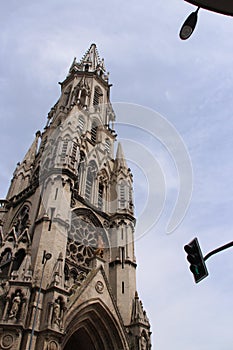 Bell tower - Church of SacrÃ©-Coeur - Lille - France