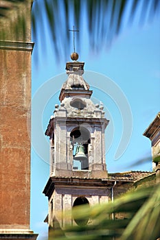 Bell Tower of the Church of Santa Maria del Carmelo in Transpontina