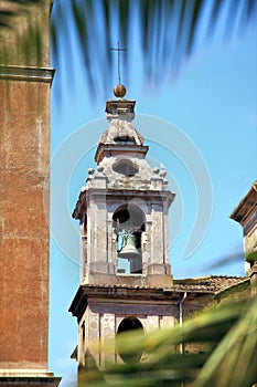 Bell Tower of the Church of Santa Maria del Carmelo in Transpontina photo