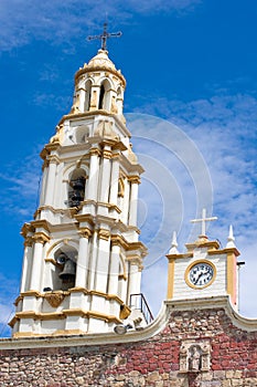 Bell Tower and Clock in Ajijic