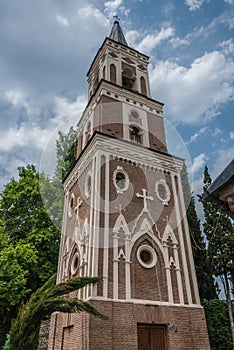 The bell-tower. The convent of St. Nino