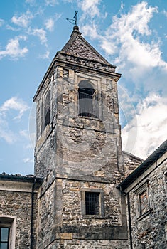 Bell tower in Cusercoli, Civitella di Romagna