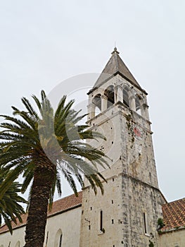 The bell tower of the Dominican convent in Trogir