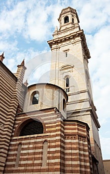 Bell tower of Duomo Cattedrale di S. Maria Matricolare, Verona