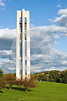 Bell Tower in Fall photo
