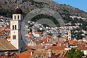 Bell tower of the Franciscan Church and Monastery