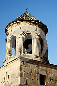 Bell tower in Gelati Monastery near Kutaisi ,Imereti, Georgia