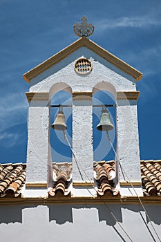 Bell tower, Greece.