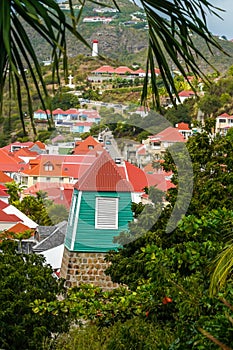 Bell Tower in Gustavia at St Barts photo
