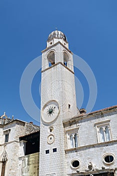 Bell Tower, St saviour Church, Dubrovnik, Croatia