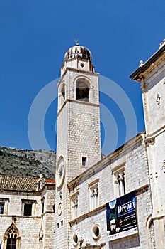 Bell Tower, St saviour Church, Dubrovnik, Croatia