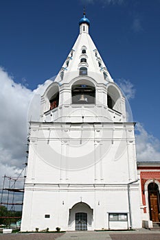 Bell tower in Kolomna Russia