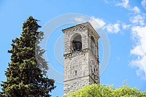 Bell Tower at medieval c churc chapel Hill
