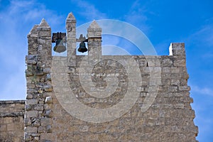 A bell-tower of monastery Beit-Gamal in Israel