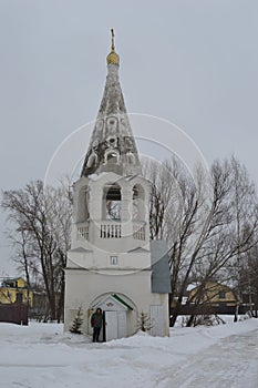The bell tower of the monastery