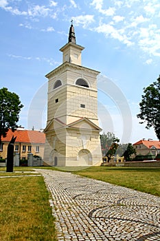 Bell Tower next to Pultusk basilica
