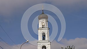 Bell tower with over-the-gate Church of Archangel Michael