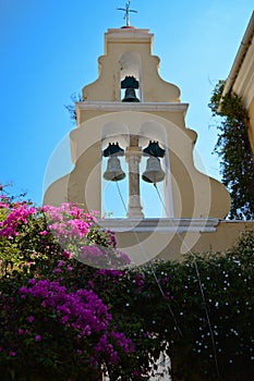 Bell-tower of the Paleokastritsa monastery