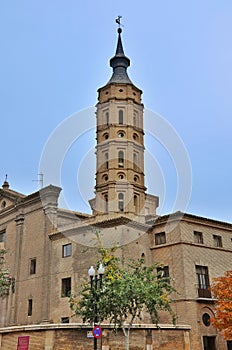 Bell tower of Pilar in Zaragoza