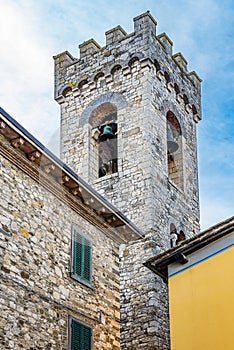 Bell tower in Radda in Chianti