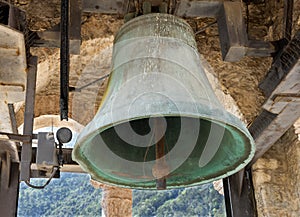 bell on the tower of Riva del Garda