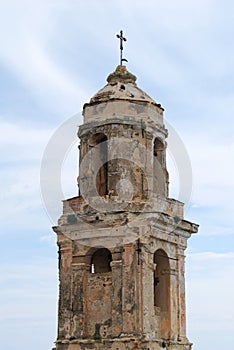 Bell tower ruins