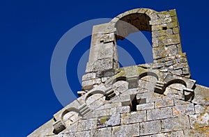 Bell tower sailing in Sardinia