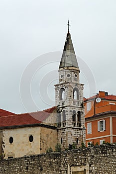 Bell tower of Saint Elijah's church, Zadar