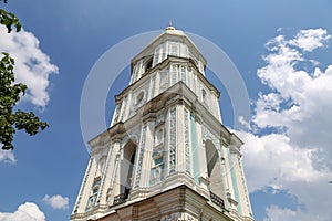 Bell Tower of Saint Sophia Cathedral in Kiev, Ukraine