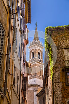 Bell tower of Samta Maria della Pace church