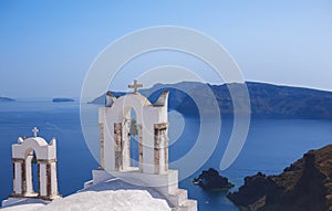 Bell tower, Santorini Greece