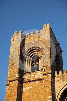 Bell Tower Si Cathedral - Lisbon Portugal