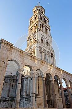 Bell tower in Split, Croatia