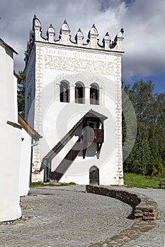 Bell tower in Strazky near Spiska Bela, Slovakia