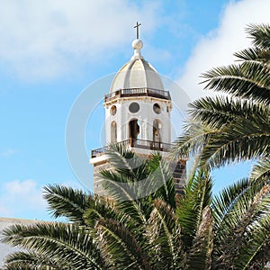 Bell tower in Teguise photo