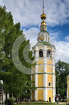 Bell tower of Transfiguration Cathedral, Uglich, Russia