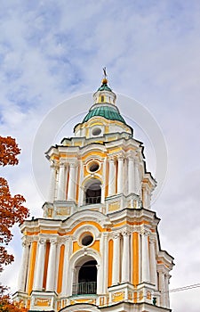 Bell tower of Trinity Monastery in Chernigiv