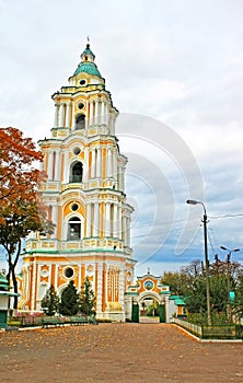 Bell tower of Trinity Monastery, Chernigov, Ukraine