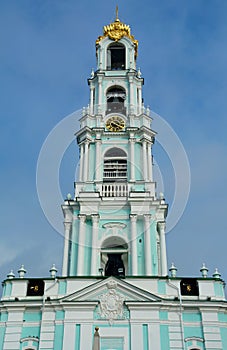 Bell Tower of Trinity-St. Sergius Lavra in Sergiev