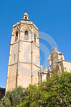 Bell tower in Valencia, Spain photo