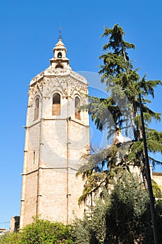 Bell tower in Valencia, Spain photo