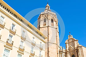 Bell tower in Valencia, Spain photo