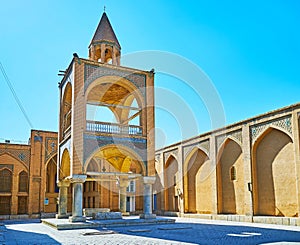 Bell tower of Vank Cathedral, Isfahan, Iran